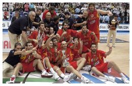 Campeones del Mundo de Baloncesto